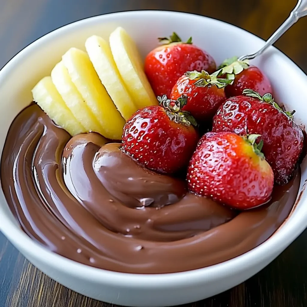 Chocolate Dip for Fruit
