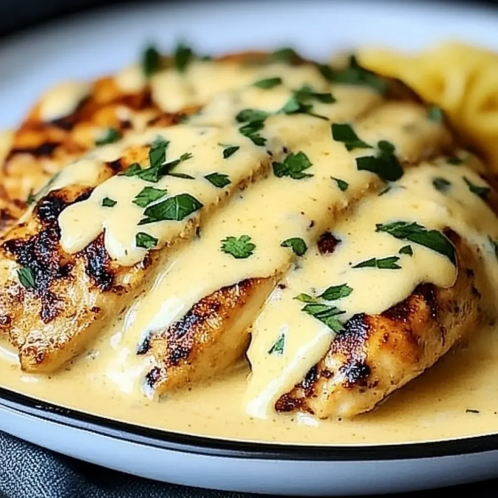 Mexican Chicken with Cheese Sauce