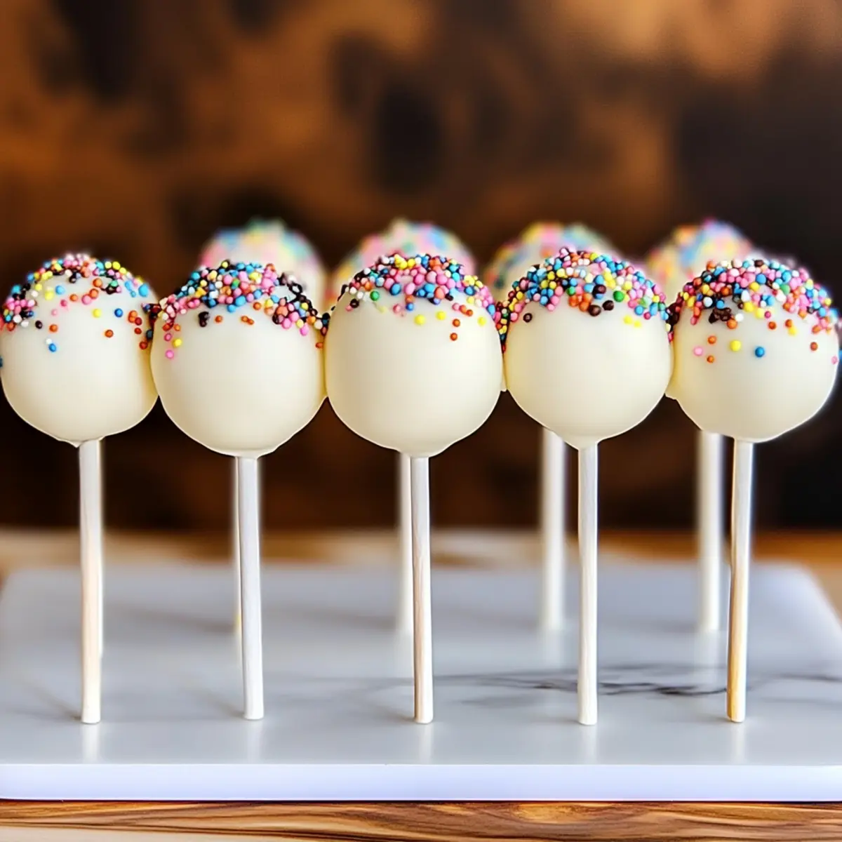 Vanilla Cake Pops