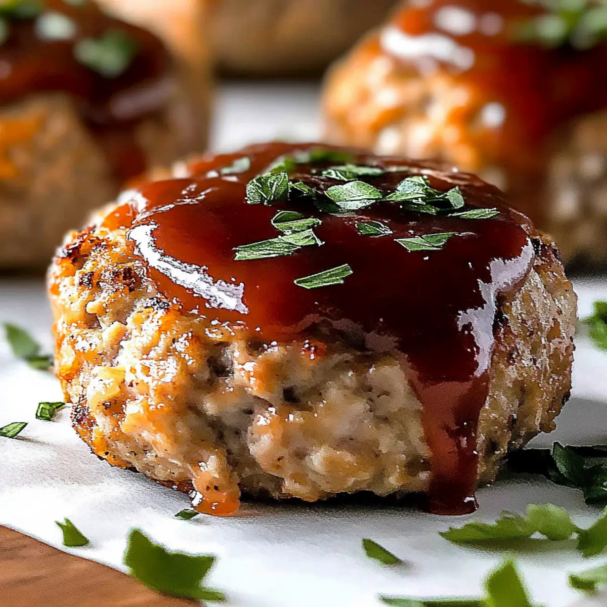 Mini Turkey Meatloaf