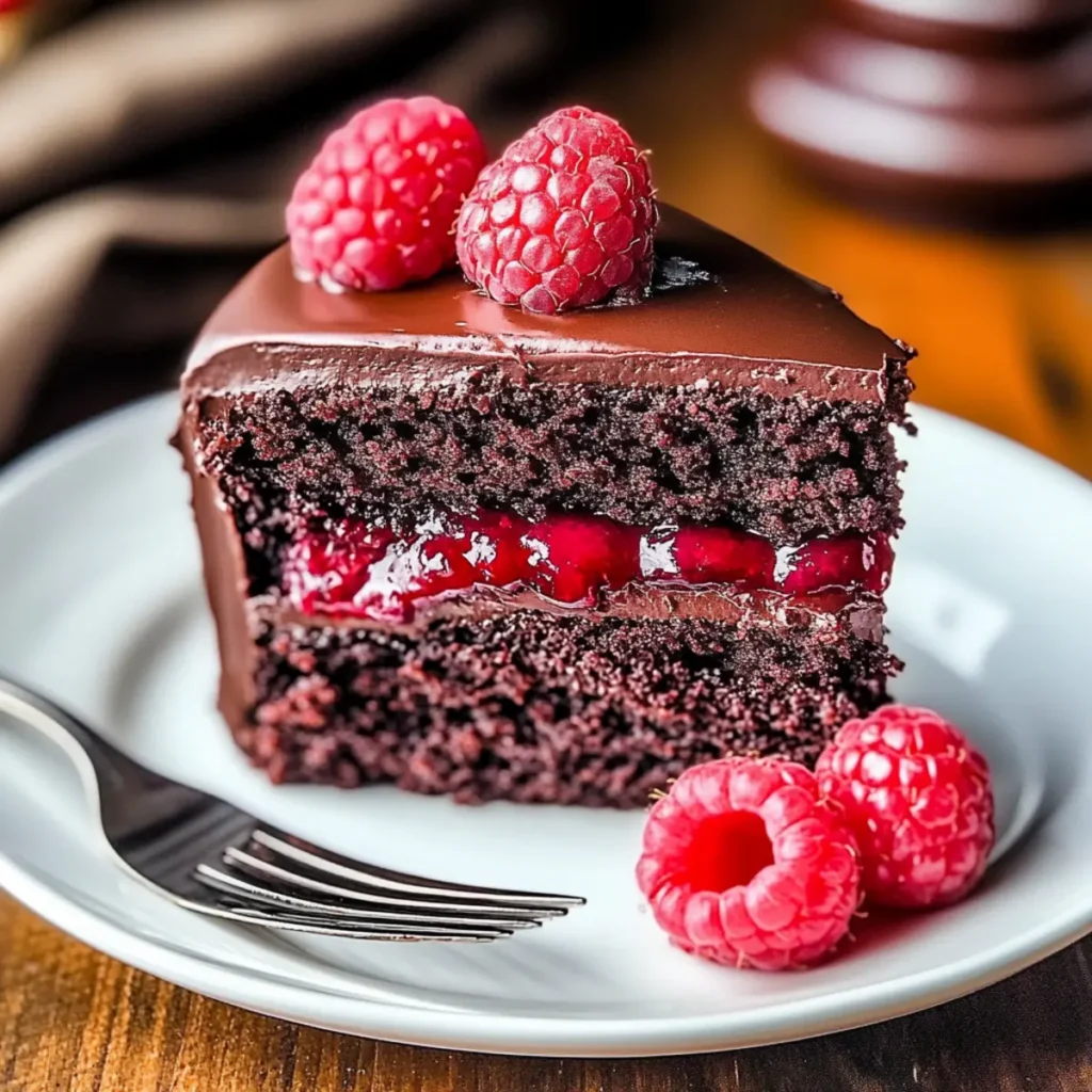 Chocolate Raspberry Cake