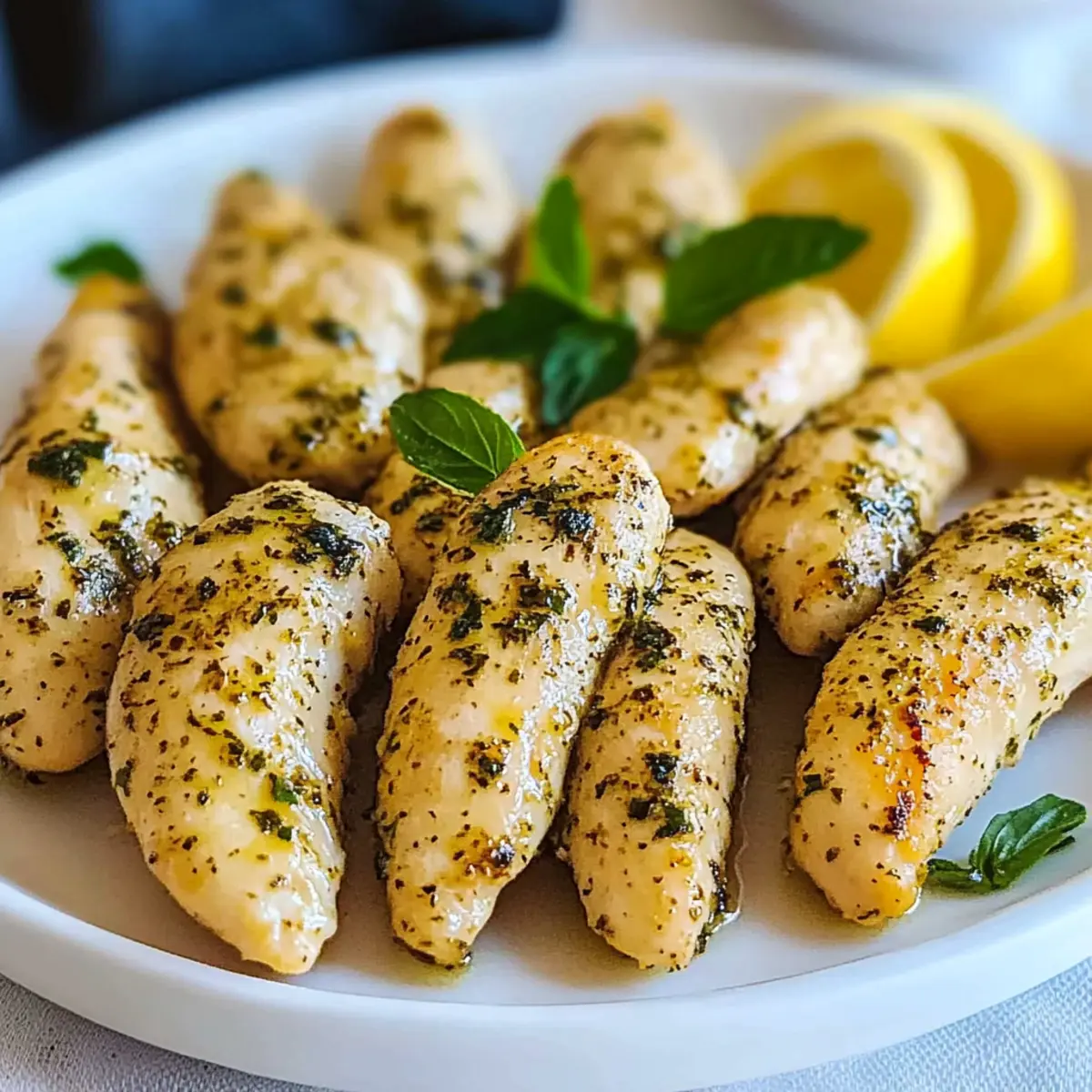Quick Mediterranean Chicken Tenders
