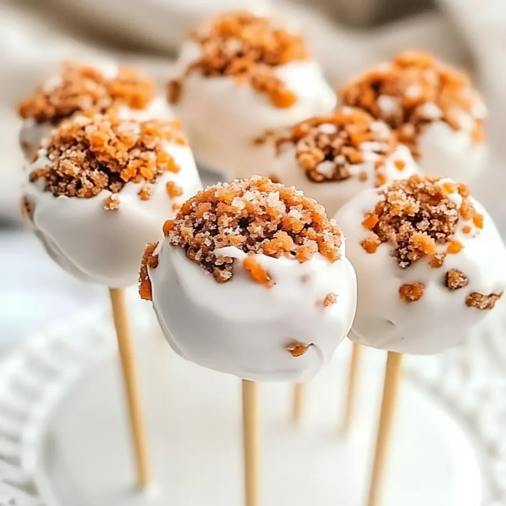 Carrot Cake Pops