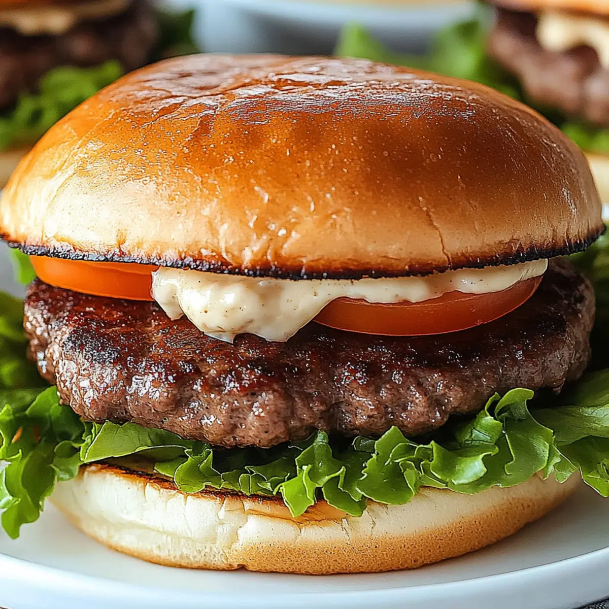 Beef Burgers