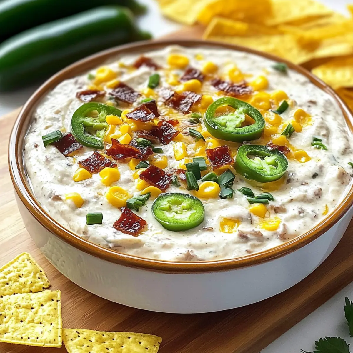 Creamy Jalapeño Popper Dip