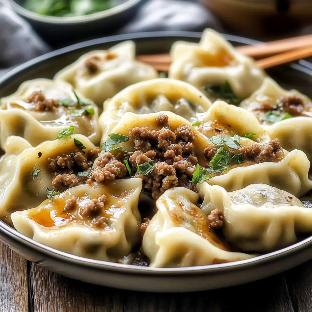 Ground Beef and Dumplings