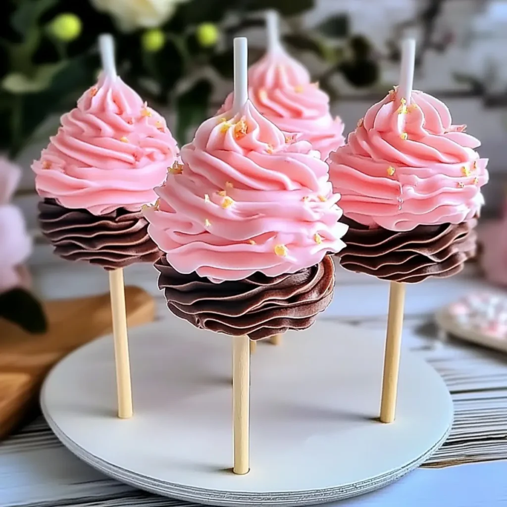Ruffle Cake Pops