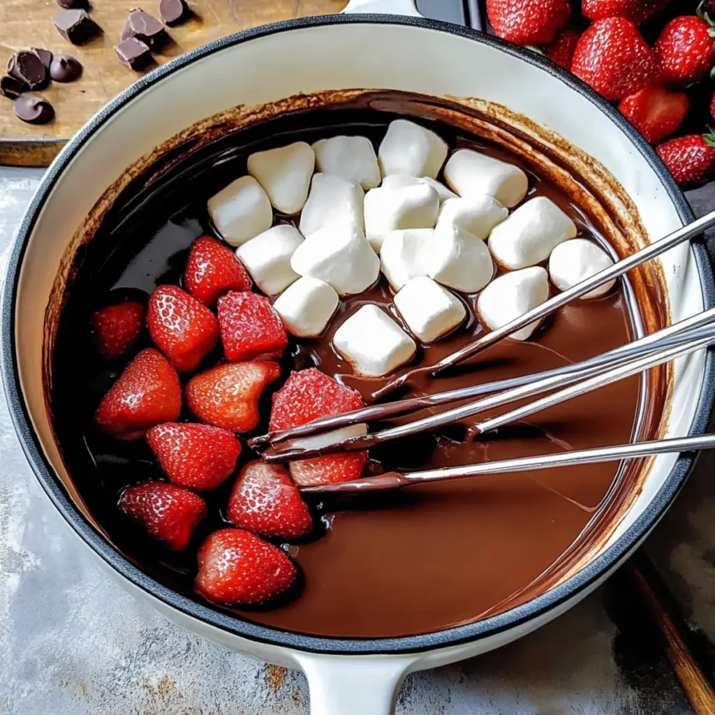 Classic Chocolate Fondue