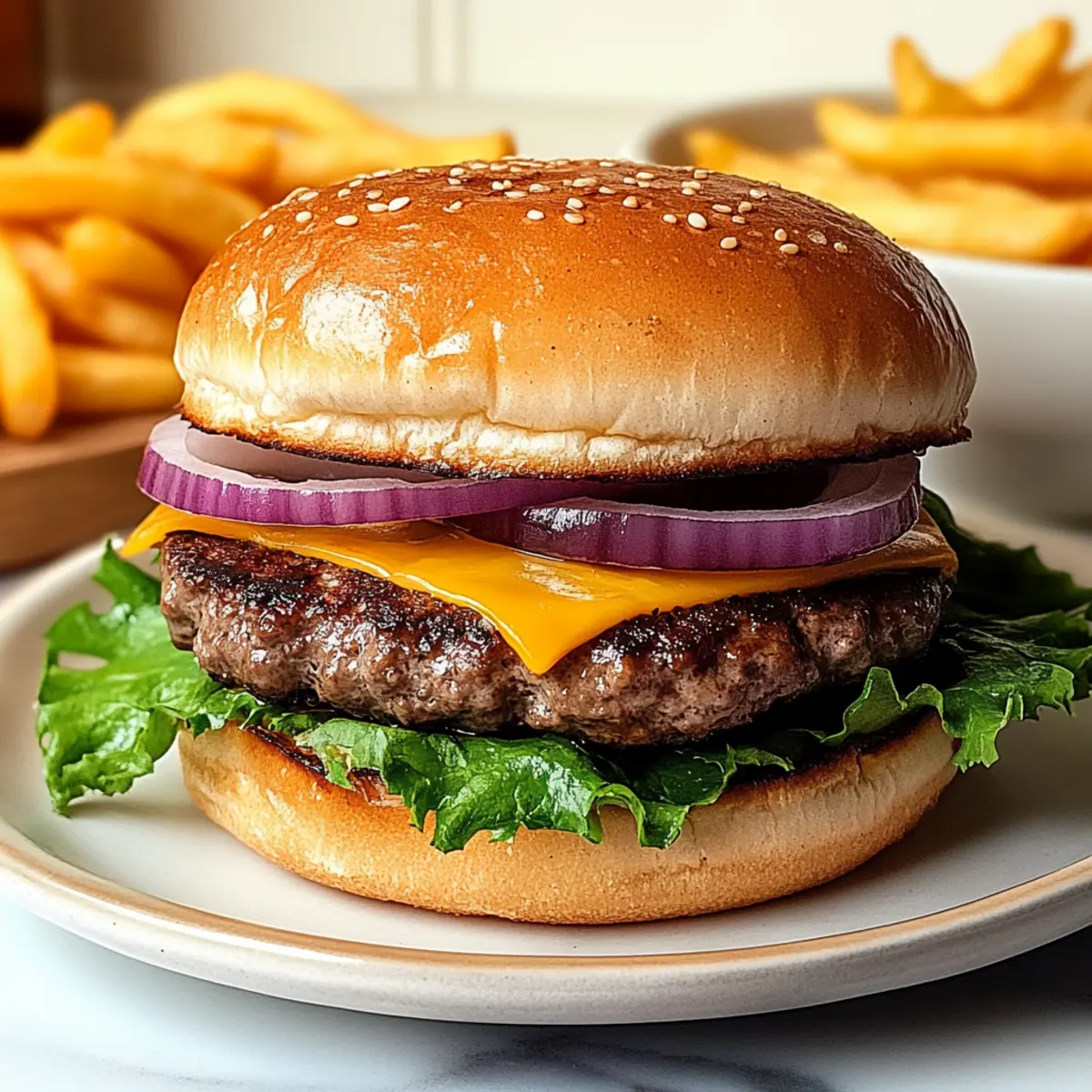 Homemade Hamburgers