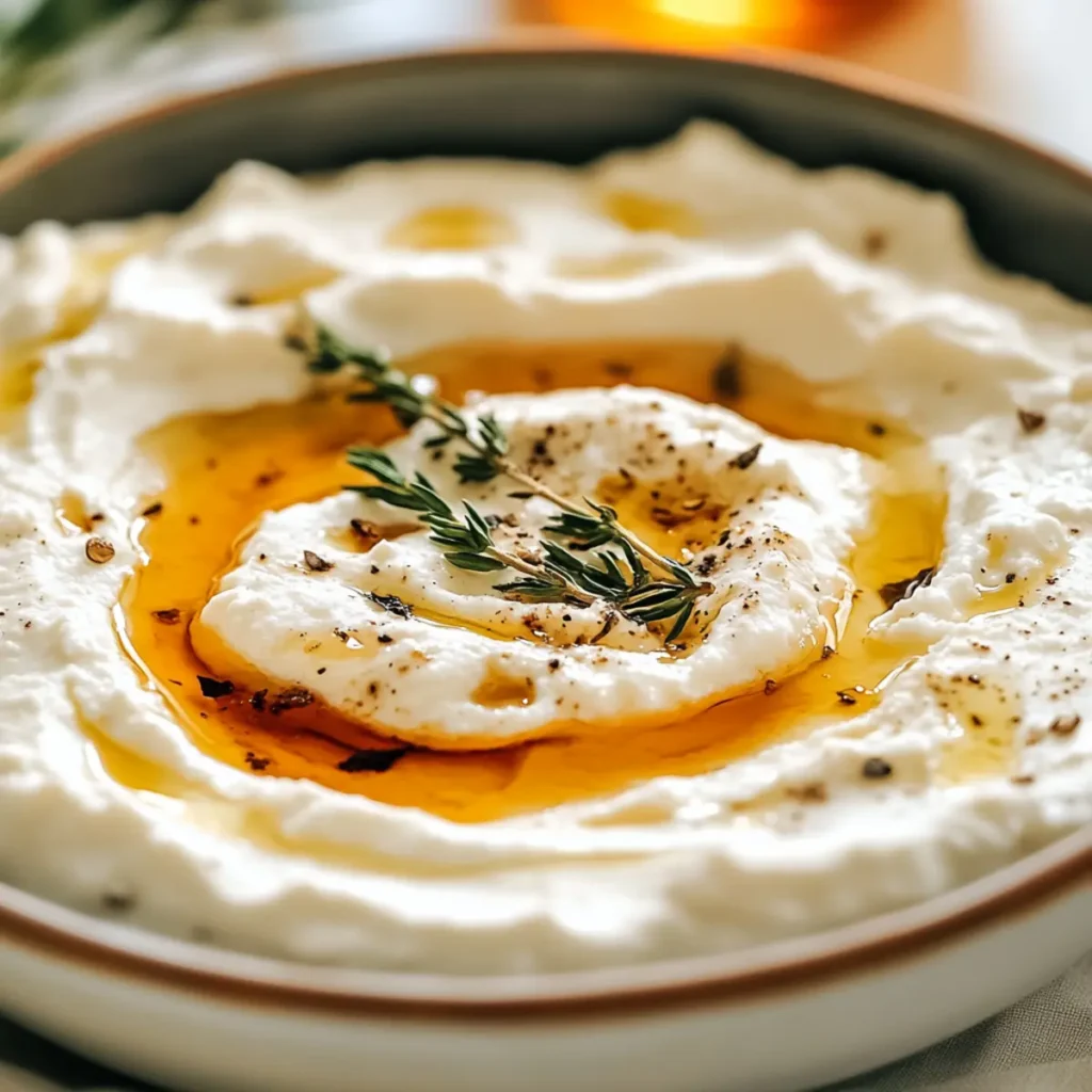 Ricotta Dip with Hot Honey