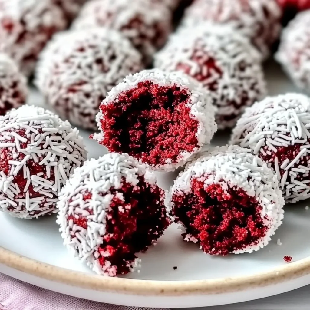 No Bake Red Velvet Cake Balls Recipe - Quick & Delicious