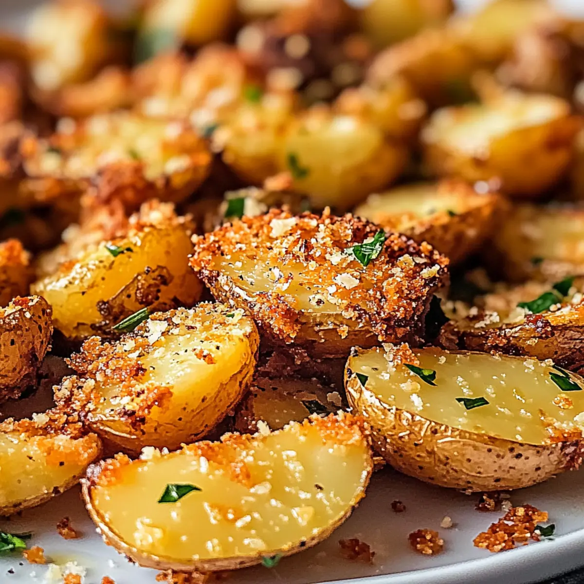 Crispy Parmesan Roast Potatoes