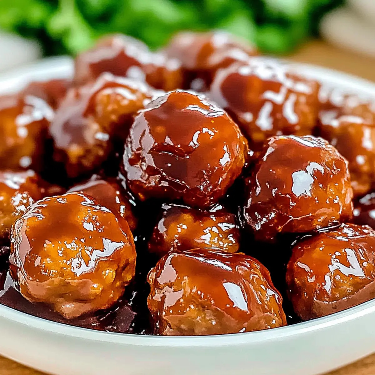 Honey BBQ Meatballs