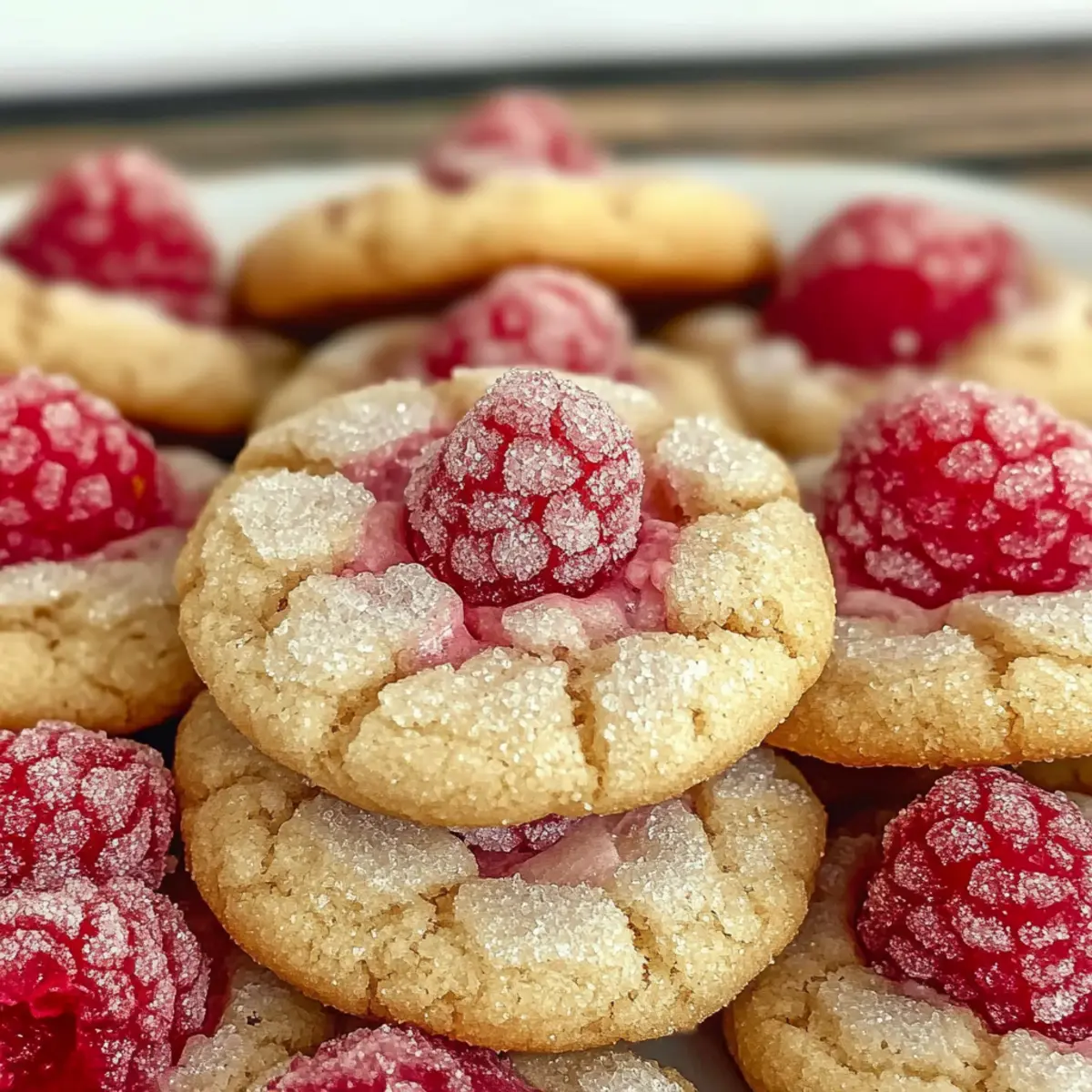 Raspberry Sugar Cookies