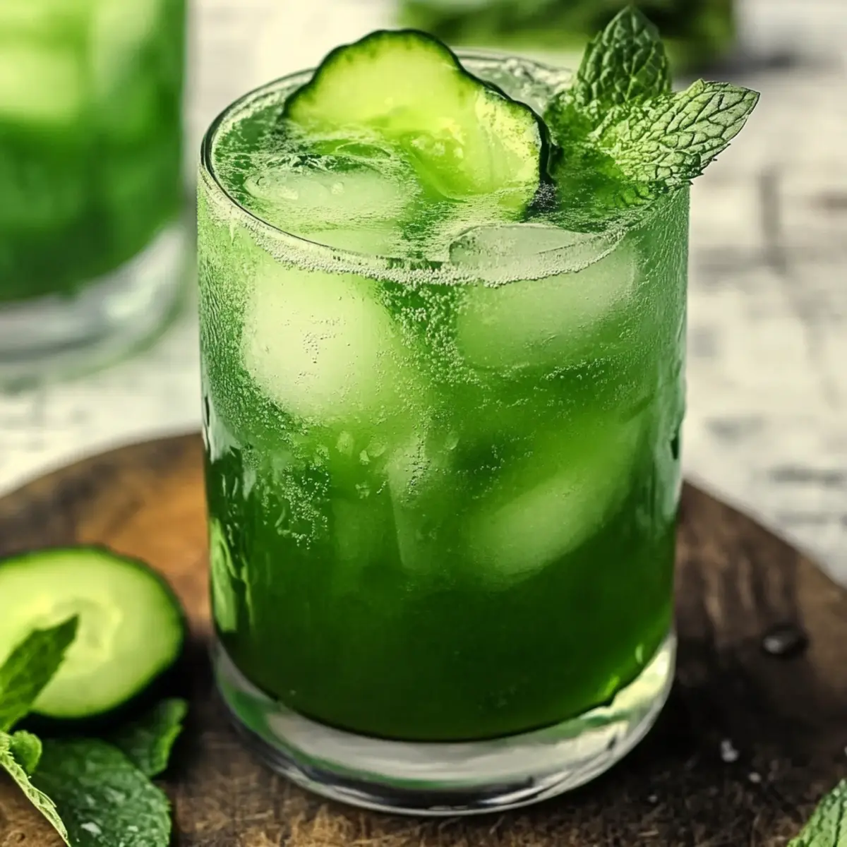 Emerald Green Mocktail